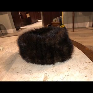 Russian 100% mink hat